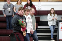 Carmi vs Harrisburg - Senior Recognition 01/29/2020