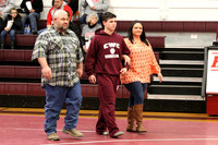 Carmi vs Fairfield - Senior Recognition 01/24/2017