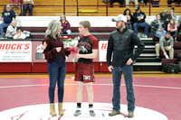 Carmi vs Olney-Harrisburg - Senior Recognition 01/24/2018