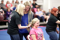 Mom's Cheer Hair Challenge