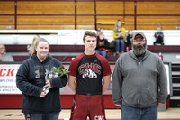 Carmi vs Goreville & Fairfield - Senior Recognition 01/22/2019